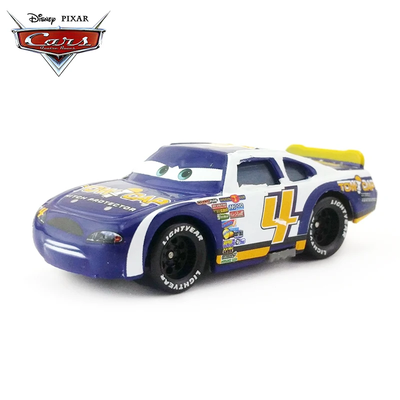 Дисней Pixar Cars No.4 tow Кепка 1:55 металлический литой автомобиль Обучающие игрушки