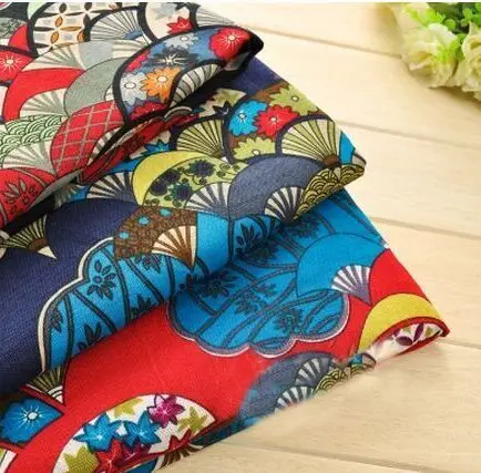 YY DIY красивое 22x24 см 3 цвета японское кимоно с принтом из хлопка и льна|fabric cashmere|linen
