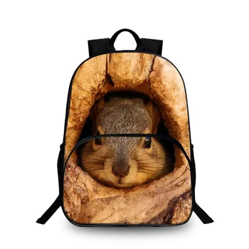 

BAOBEIKU 3D Backpacks Animals Fashion Print Pets Bags For Childrens School Laptop Kids Backpack Dropshipping