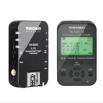 

Yongnuo YN-622C + YN-622C-TX KIT Wireless TTL HSS Flash Trigger for Canon 1200D 1100D 1000D 800D 750D 650D 600D 550D 500D 5D II