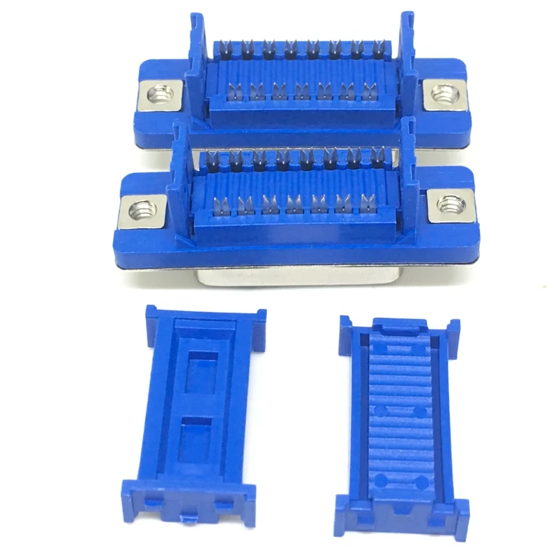 5pcs DB15 15 Pin Male Parallel IDC Crimp Connector for Flat Ribbon Cable 3