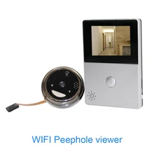 2," OLED экран 720P видео рекордер умный wifi глазок видео дверной звонок приложения контроль инфракрасный детектор камера безопасности