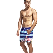 Пляжные шорты мужские, быстросохнущие купальники лайнер сетка плавательные спортивные трусы для плавания Спорт Бег серфинг Короткие полиэстер мужские купальные костюмы