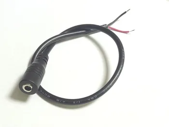 

50pcs DC Power 3.5x1.35mm Female Connector DIY Cord Cable 24AWG 30cm