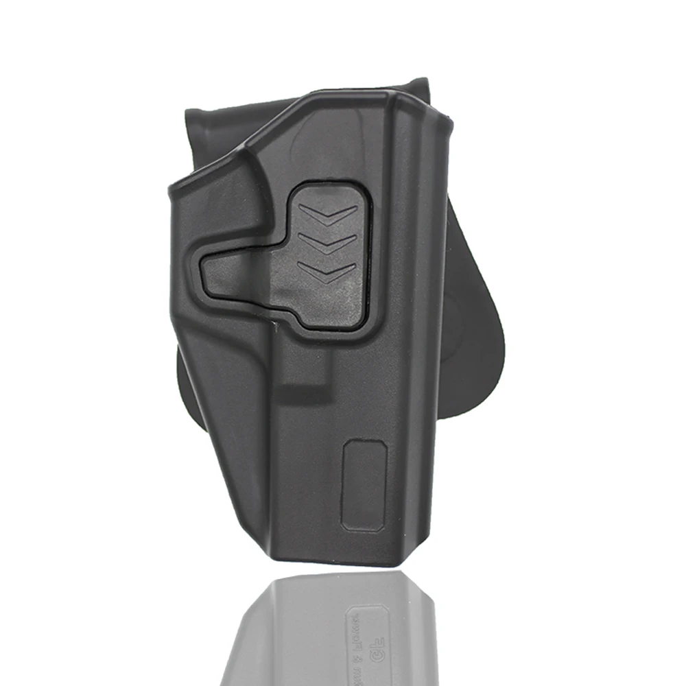 Тактическая лопастная Полимерная Кобура Для Пистолетов Glock 17 с вращением на 360