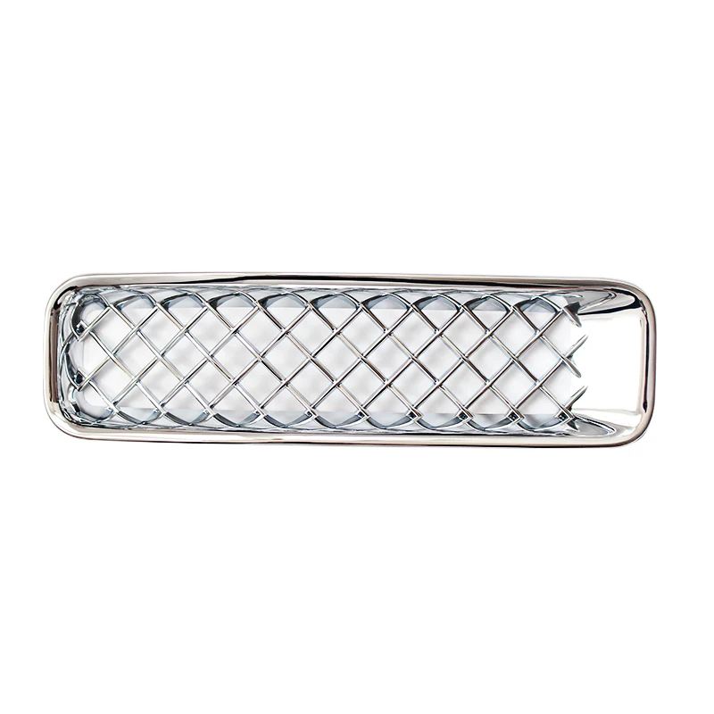  Loyalty ABS Chrome Grill for 2018 JEEP Wrangler Unlimited Sport Front Mesh Grille Cover Trim Car St
