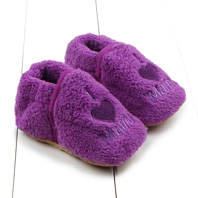 

Baby Fleece Winter Shoes Infant Plush Warm Boots Sole Toddler Girl Boy Crib Snow Booties Walker 0-12M