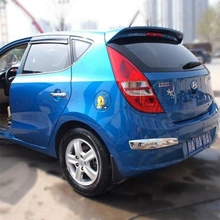 자동차 액세서리 abs 플라스틱 도색되지 않은 프라이머 테일 윙 자동 리어 스포일러 맞는 현대 i30 2009 2010 2011 2012 2013 2014 2015(China)