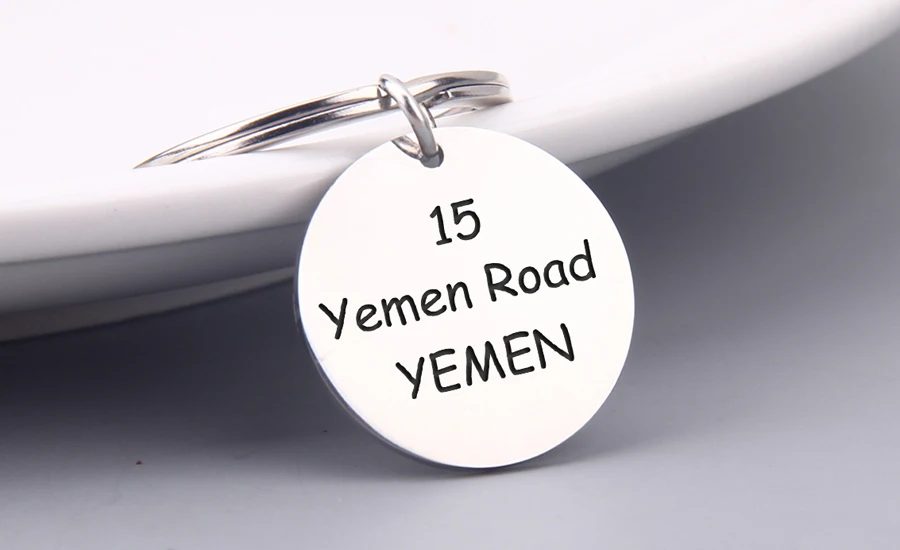 FLYANGEL 15 Yemen Road Yemen Chandler Bing с героями телесериала «друзья» Вдохновленный брелок лучшие друзья 90 друзей брелок подарки