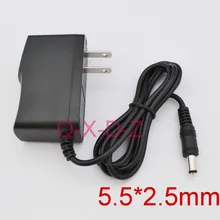 100 шт. Высокое качество 12 V 1A AC 100 V-240 V конвертер адаптер питания с переключением напряжения переменного тока 1000mA питания США штекер постоянного тока 5,5 мм x 2,1-2,5 мм