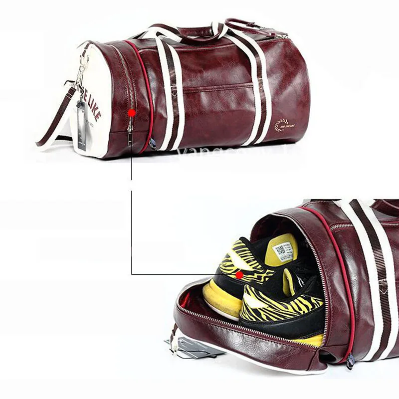  Large Sport Gym Bag for Women Men Shoulder Bags With Shoes Storage Pocket Fitness Training Waterpro - 32836407110