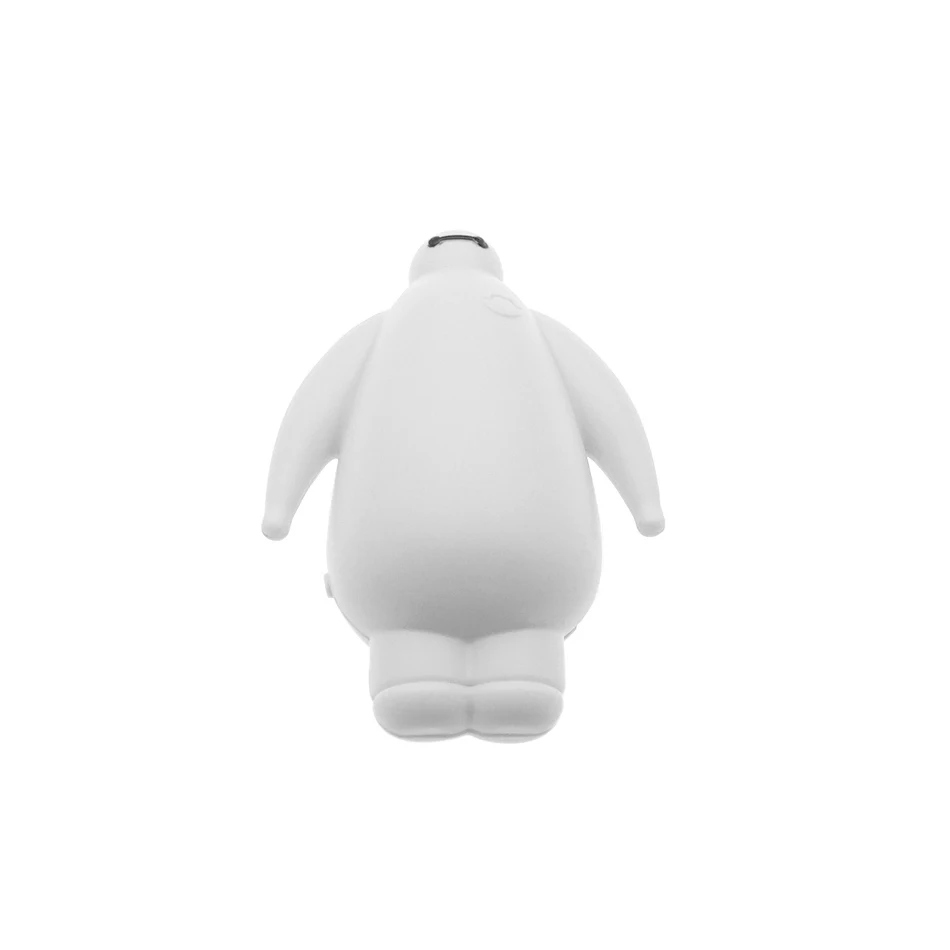 HOMEBARL Большой Герой 6 Baymax Мини мультфильм mp3 плееры с Micro SD/TF слот для карты слушать узнать Малыш Дети ребенок детство подарок - Цвет: White