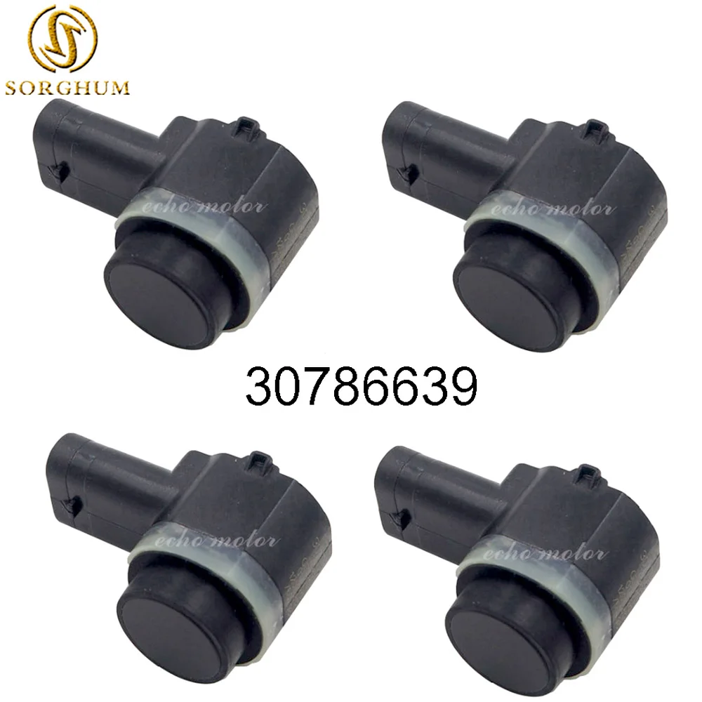 

New 4PCS 30786639 31341633 PDC Parking Sensor Bumper Object Reverse Assist Radar For Volvo