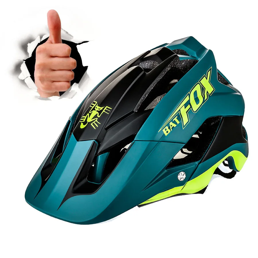 

2018 new Cycling Helmet Road Mountain Cycle Helmet Integrally-molded MTB Bicycle Helmet Ultralight Bike Helmet dark green