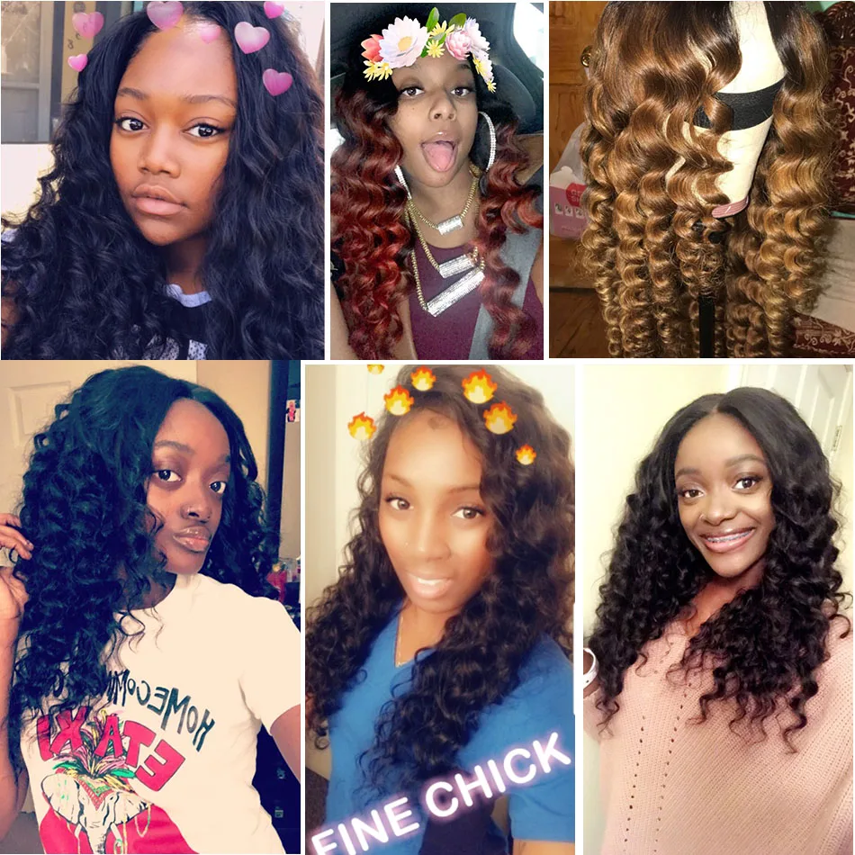 Modern Show Loose Deep Wave Bundles With Closure Peruvian Hair Bundles 3 pcs Human Hair Bundles With Closure 4 Pcs/lot Non Remy Modern Show Loose Deep Wave Bundles With Closure Peruvian Hair Bundles 3 pcs Human Hair Bundles With Closure 4 Pcs/lot Non Remy