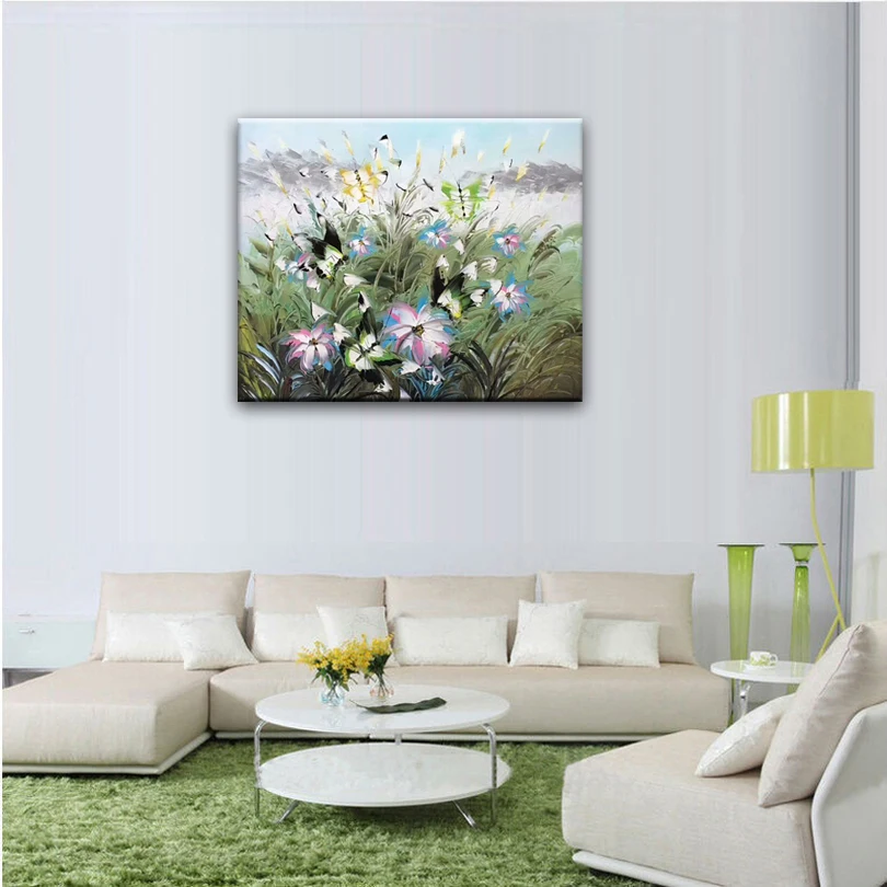 hand painted canvas oil painting