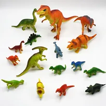 16 шт. игрушки динозавра для детей фигурки динозавров набор для девочек/мальчиков развивающие реалистичные игрушки L627