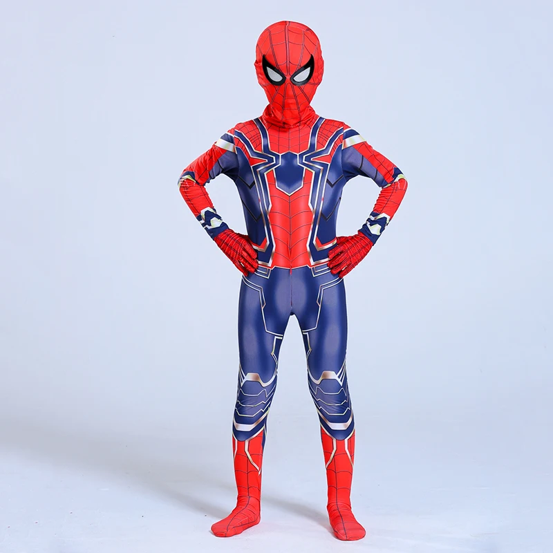 Beste Latex Spider Man Kostuum voor Kinderen Halloween Superheld Partij Cosplay Carnaval Superman Uniform Volwassen Spider Superman Fancy Dress