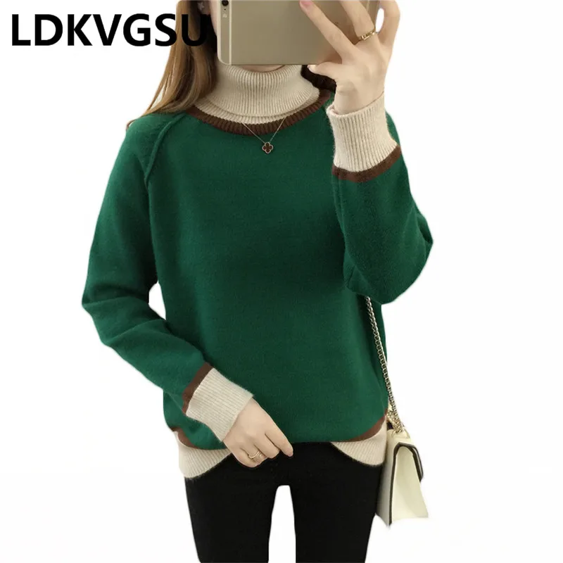 Plus Size Casual Women Sweater 2018 Autumn Winter