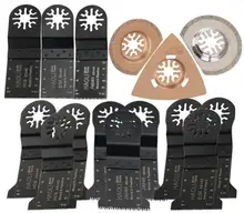 15pcs Oscillating Tool Saw Blades Accessories fit for Multimaster power tool as Fein Dremel etc,wood metal cutting,free shipping