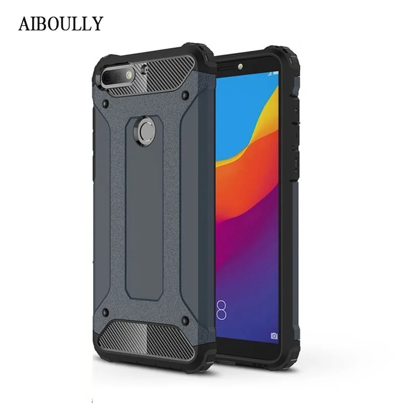 

Coque For Huawei Honor 7a Pro AUM-L29 Case Protection Armor Cover On Huawei Honor7a Pro Hard Hybrid PC Case 7 A 7apro Phone Bag