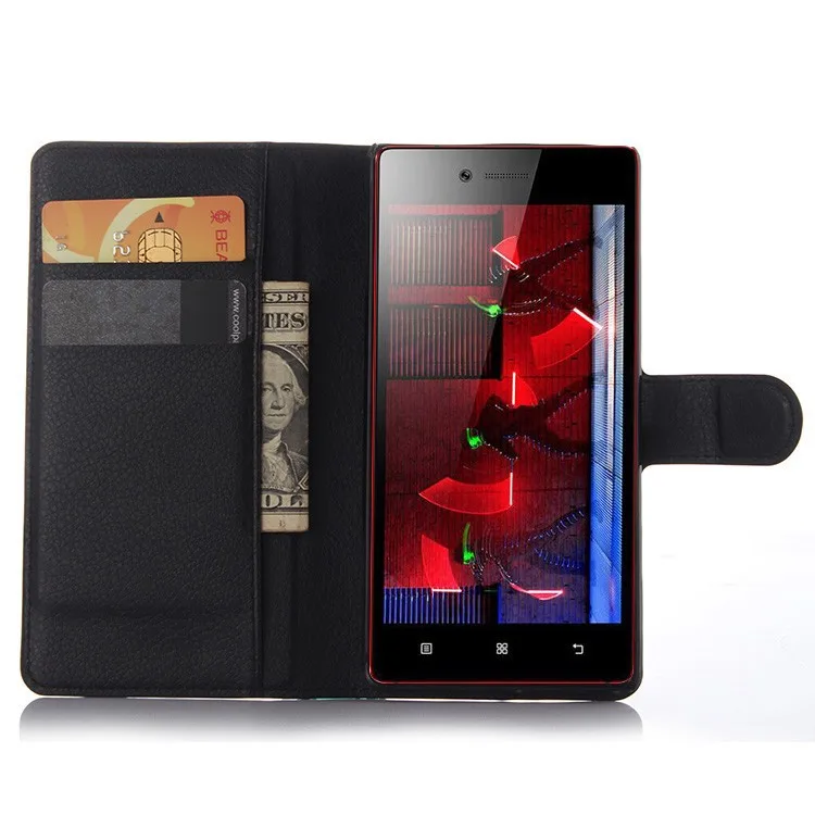 Luxury Wallet PU Leather Flip Cell Phone Case Cover For Lenovo Vibe Shot Z90-7 4G Lte Case Cover Shell Back Cover With Stand (6)