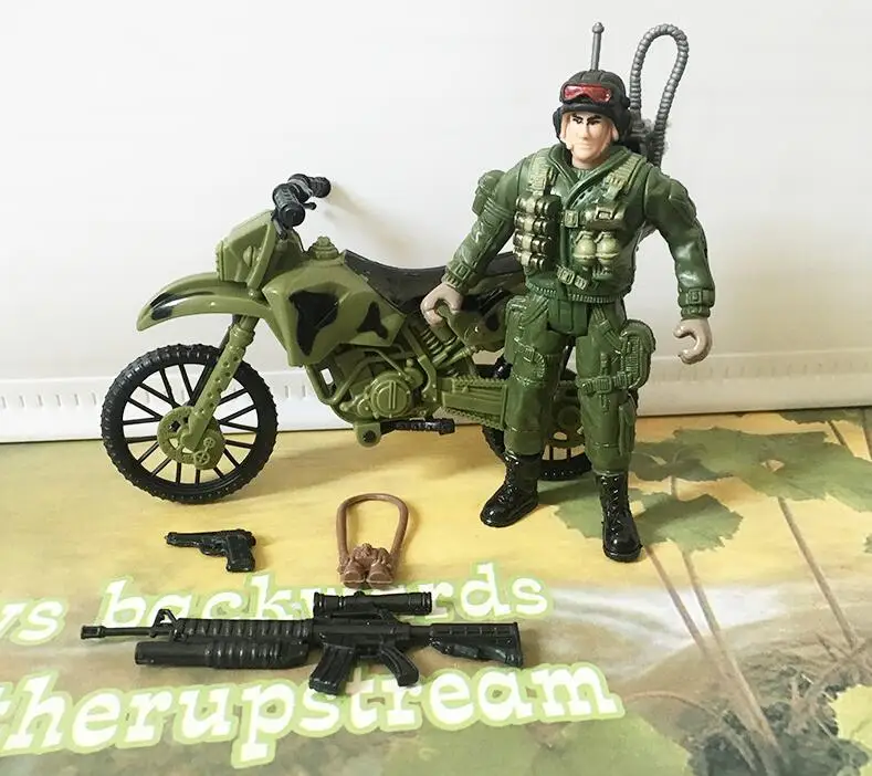 Военная модель Фигурка военный спецназ солдатская Униформа игрушка солдатский
