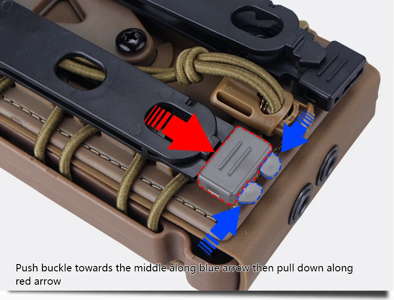 TMC 5,56 мм 7,62 мм Molle пистолет Mag Тактический Подсумок для подсумок Fastmag страйкбол зажим для ремня пластиковый 2777