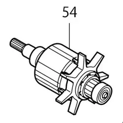 Натуральная арматура для Makita 619265-9 BFT043F BFT083F DFT083