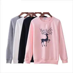 Европейские модные женские свитер с капюшоном Этническая пуловер Блузка Верхняя одежда Быстрая доставка 4 цвета