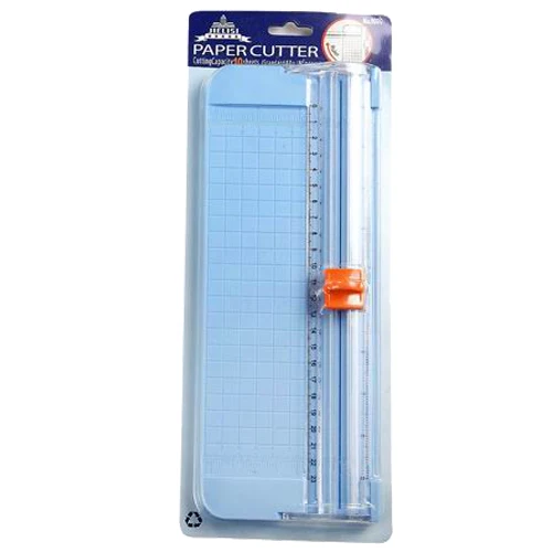 Мини скользящий резак JIELISI 9090 для резки бумаги цвет: синий|paper slide cutter|sliding paper