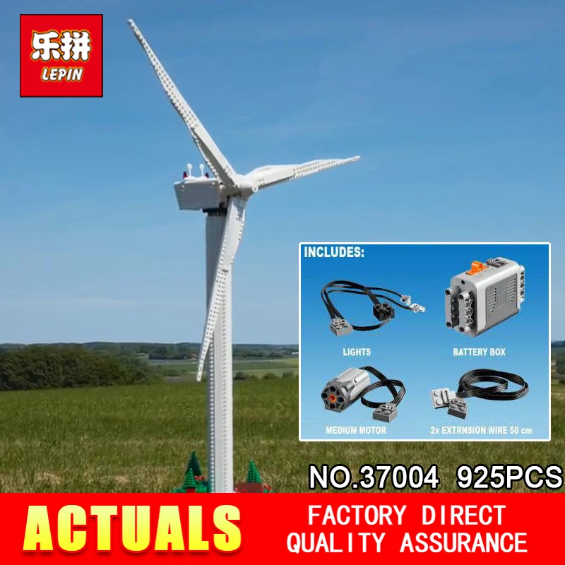

Lepin 37004 Creative Toys The 10268 Windmill Turbine with Motor Function Set Building Blocks Bricks Assembled DIY Funny Gifts
