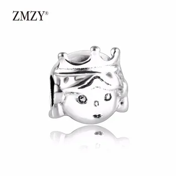 

ZMZY Authentic Original Silver 925 Princess Crown Charms diy Beads Fit pandora Bracelet Pendant Jewelry Making Gifts