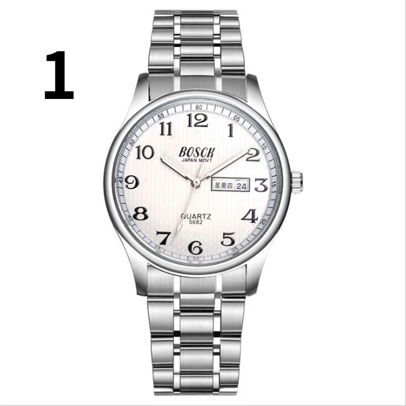 

2019 new waterproof quartz watch men's fashion retro trend non-mechanical watch