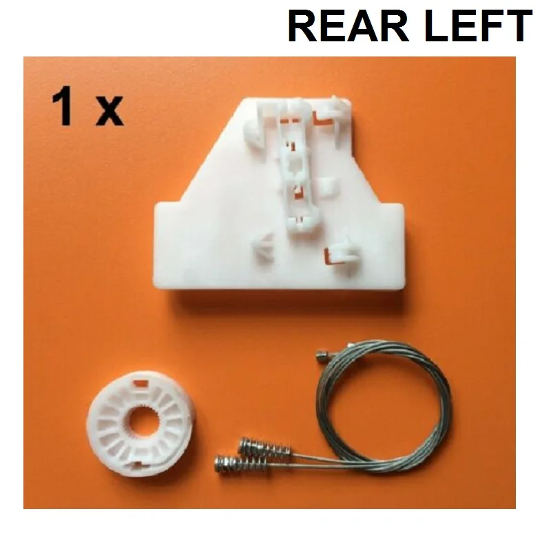 

1 SET FOR AUDI A4 B6/B7 2000-2008 REAR LEFT&RIGHT SIDE WINDOW REGULATOR REPAIR KIT NEW