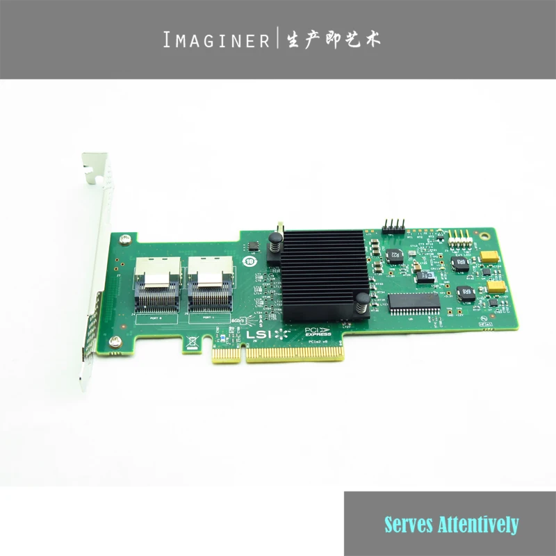 LSI MegaRAID 9240 8i внутренняя низкая мощность SATA/SAS 6 ГБ/сек. PCI Express 2 0 raid контроллер