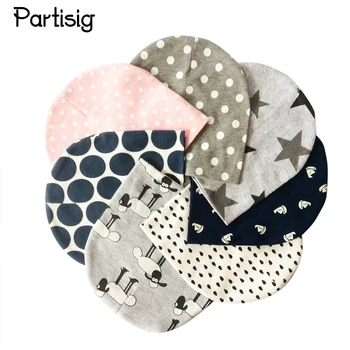 

Baby Hat Cotton Printing Caps For Baby Boy Girl Infant Beanie Hat Spring Autumn Winter Children's Hats Caps Star Heart Dot