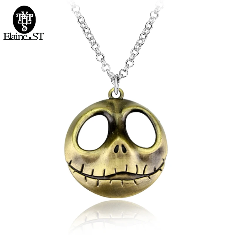 The Nightmare Before Christmas Jack Skull Mask Pendant Necklace Chain