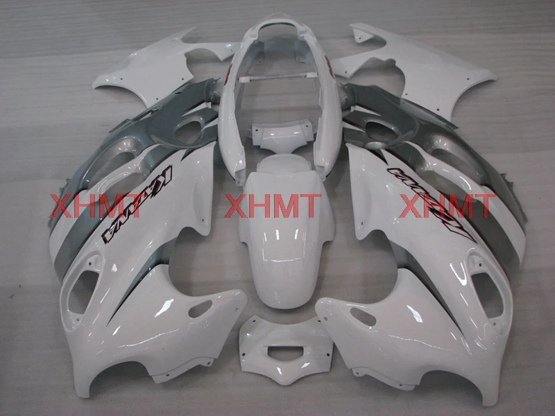 Для Suzuki GSX600F 1998-2006 Катана обтекатель GSX 750 02 03 Обтекатели GSX 750 2002 серебристо-белый Abs обтекатель - Color: 1998-2003