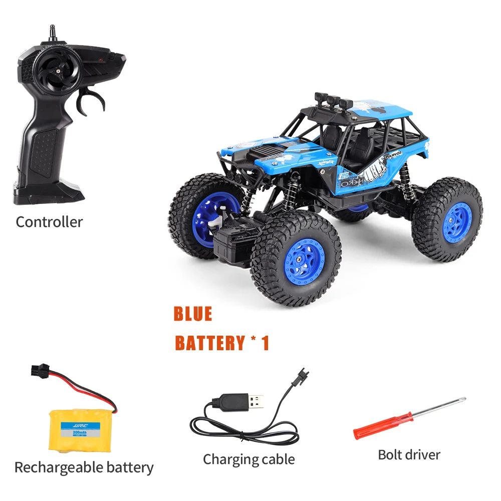 2,4 г дистанционное управление, скалолазание, внедорожный Tuck 1/20 RC автомобиль 4WD ралли, альпинизм, внедорожная радиоуправляемая мини-машина - Цвет: blue 1 battery