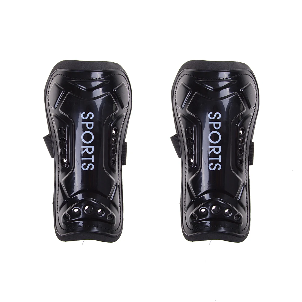 Black 1 пара Ultra Light плиты мягкая пена Футбол щитки Футбольные Щитки Спорт ног протектор для подростков взрослых подростков - Цвет: Black