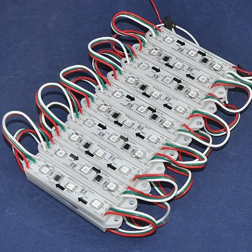 100 шт. WS2811 2811 IC, 3led/шт 5050 RGB LED Pixel цифровой модуль string свет Водонепроницаемый DC12V