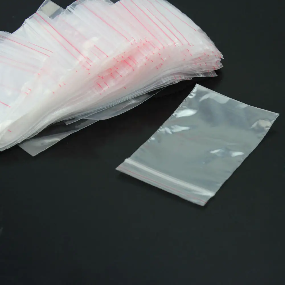 200 шт. прозрачные пластиковые повторно используемые целлофановые маленькие