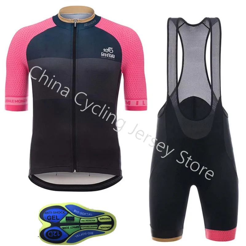 

Tour de italy Pro team cycling jersey summer Racing bicycle Clothing short sleeve Quick dry cycling clothing Ropa Ciclismo A09