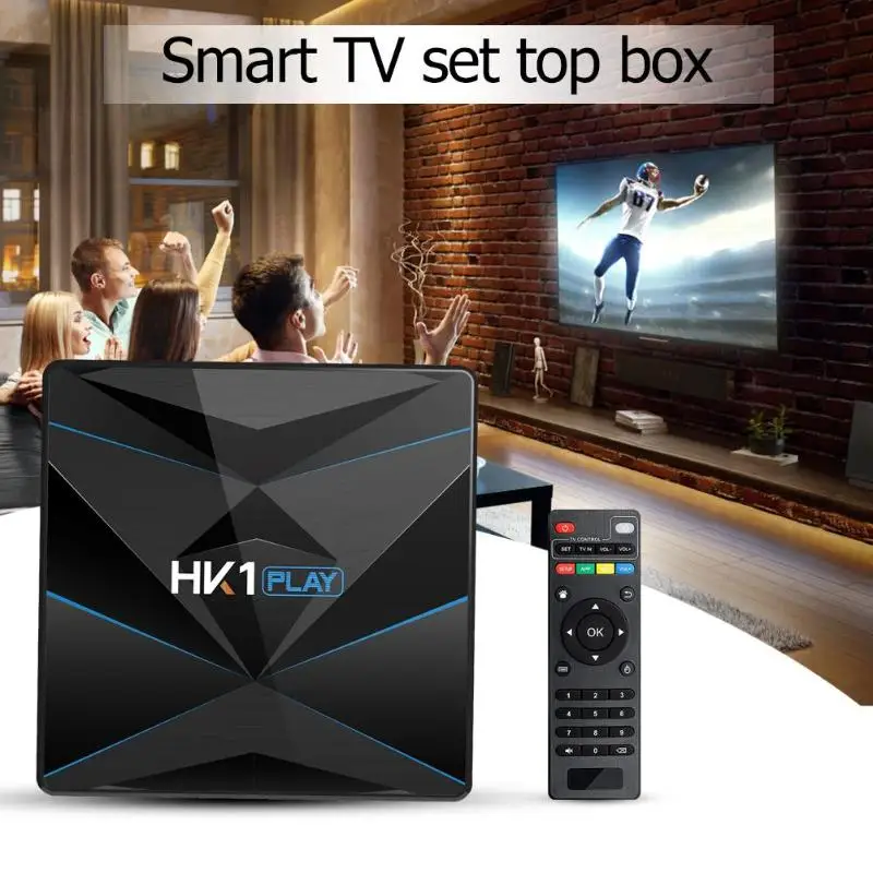 H1 играть Смарт ТВ Box Android 9,0 Amlogic S905X2 ЦП ARM dvalin MP2 GPU 2+ 16/4 Гб+ 32 ГБ/4+ 64 Гб Wi-Fi BT4.0 смарт-бытовой Декодер каналов кабельного телевидения