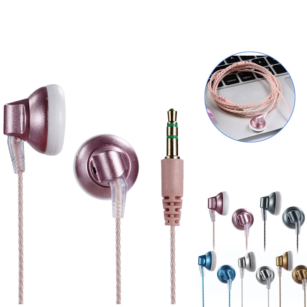 

Universal 3.5mm In-Ear Stereo Earbuds Earphone Without Mic For Mp3 Cell Phone with Mic for Phone