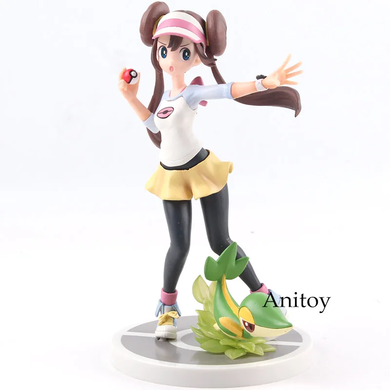 KOTOBUKIYA Artfx Touko с Pokabu Tepig/Mei с Tsutarja Snivy ПВХ Аниме Фигурка Коллекционная модель игрушки - Цвет: A in bag