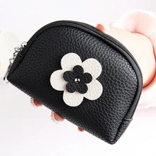 Застежка-молния короткий кошелек для монет Для женщин кошельки, клатчи, кошельки женские кошельки для мелочи женские нулевой карманные открытки ключи, сумочка для денег для девочек мини кошелек с цветочным орнаментом
