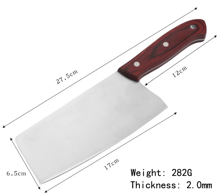 Free Shipping Alloy Steel Sharp Kitchen Slicing Meat Chef Knife Household Cooking Vegetable Knife Cleaver Multifunctional Knives
