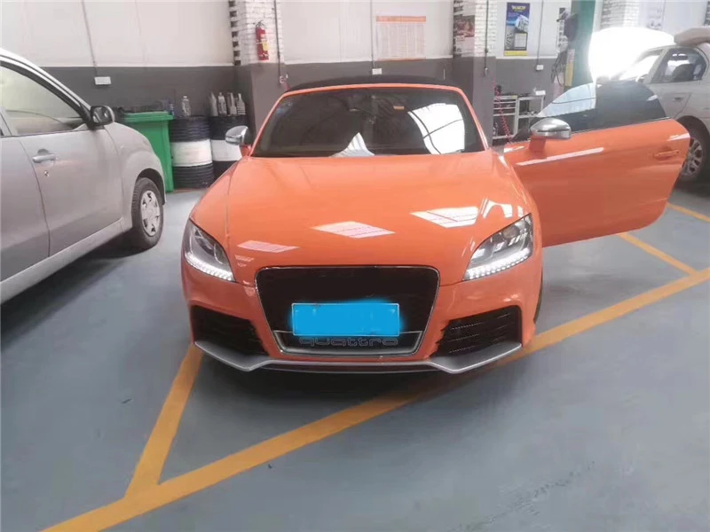 Подходит для Audi TT бокового корпус бокового зеркала колпачки 2006 2007 2008 2009 2010 2011 2012 2013 крышки Замена серебристого матового серебра